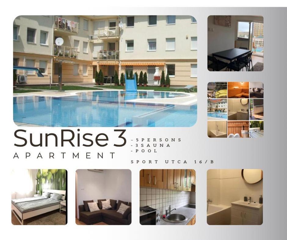 Sunrise 2 Apartment Hajdúszoboszló Exterior foto